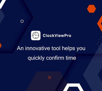 Clock View Pro poster