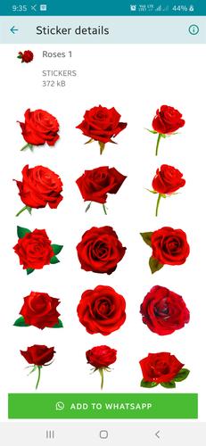 New Romantic Roses Stickers for WhatsApp for Android - APK Download