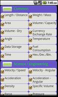 ConvertPad+  Unit Converter capture d'écran 2