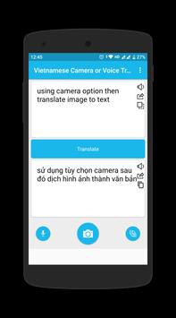 Vietnamese-Camera or Voice Translator screenshot 1