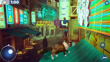 City Stray Cat: Simulator 3D capture d'écran 1