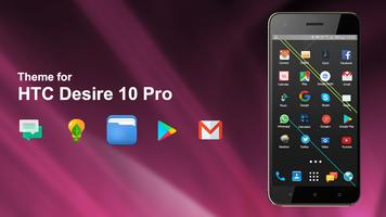 Theme launcher for HTC Desire 10 Pro اسکرین شاٹ 1