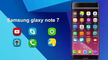 Theme Launcher for Samsung Galaxy note 7 capture d'écran 1