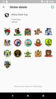 Clash World Cup COC WhatsApp Stickers capture d'écran 2