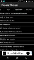 Vehicle Dashboard Symbols syot layar 3
