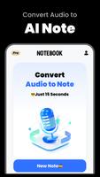 1 Schermata AI Notebook: Voice LLM Summary