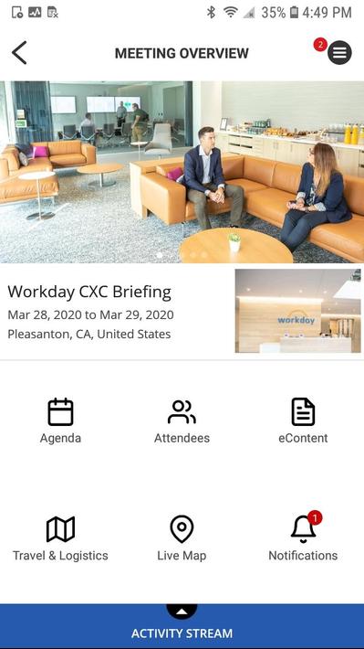 Workday CXC screenshot 1