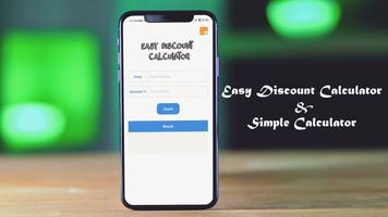 Easy Discount Calculator - Simple Calculator screenshot 1