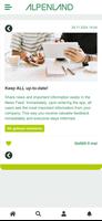 ALPENLAND App poster