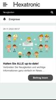 Hexatronic Mitarbeiter-App imagem de tela 1