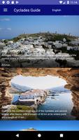 Cyclades Guide Affiche