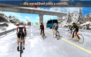 Corrida de Ciclismo Cartaz