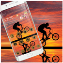 Sunset Sports Cycle Theme APK