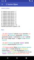 C YAZILIM ÖĞREN screenshot 3
