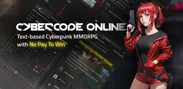 サイバーコード - テキストゲーム MMORPG