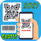 QR CODE SCAN APP FREE - Gratis leitor de QR CODE biểu tượng