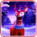 Cervos de Natal fundo dinâmica APK