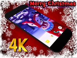 Christmas Deer Live Wallpaper poster
