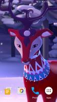 Christmas Deer Live Wallpaper screenshot 1