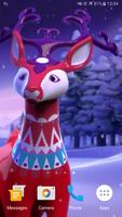 Christmas Deer Live Wallpaper screenshot 2