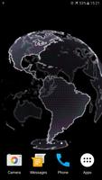 Earth Globe 3D Live Wallpaper capture d'écran 3