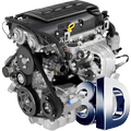 Motor 3D Live-Hintergründe