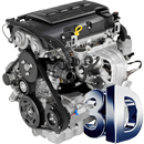 Mobil Mesin 3D Gambar Animasi APK