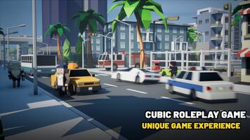 Block Crime Sandbox: Pixel RPG 포스터