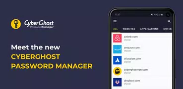 CyberGhost - Password Manager