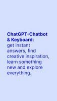 ChatGPT-Chatbot & Keyboard Poster