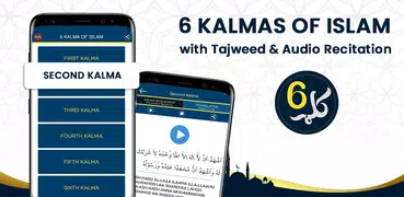 6 kalma des Islam