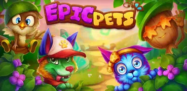 Epic Pets: Match 3 story with 