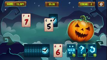 Halloween Solitaire Tripeaks скриншот 3