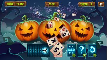 Halloween Solitaire Tripeaks poster