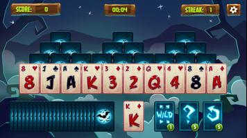 Halloween Solitaire Tripeaks скриншот 1