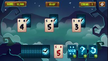 برنامه‌نما Halloween Solitaire Tripeaks عکس از صفحه