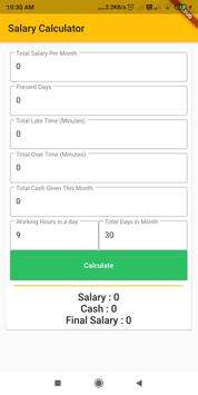 Salary Calculator Plus screenshot 1