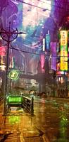 cyberpunk hình nền động 4k bài đăng