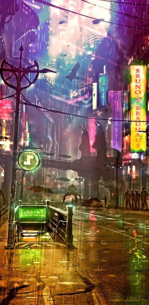 cyberpunk wallpaper animated 4k APK for Android Download