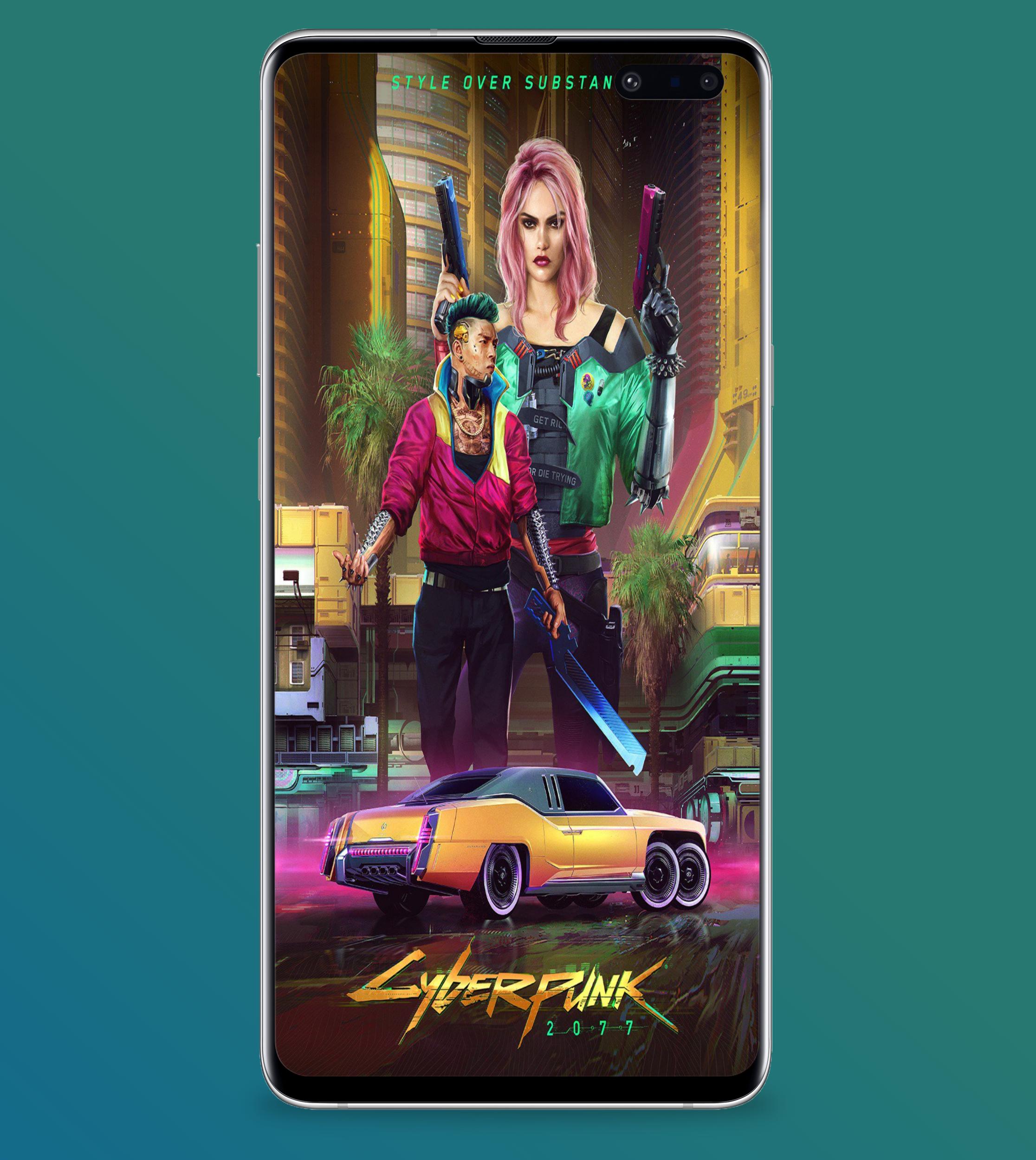 Android 用の Cyberpunk 77 Hd Wallpaper Apk をダウンロード