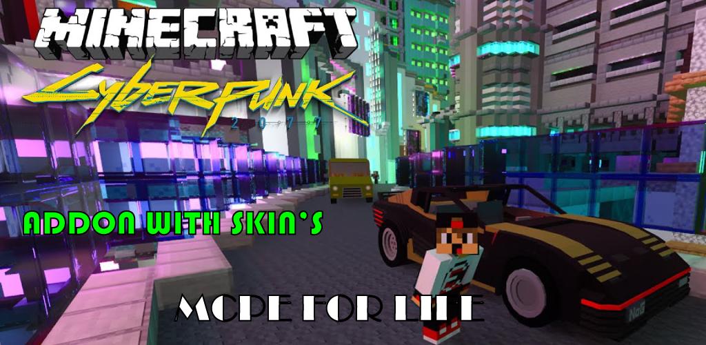 Cyberpunk Mod For Minecraft PE APK for Android Download