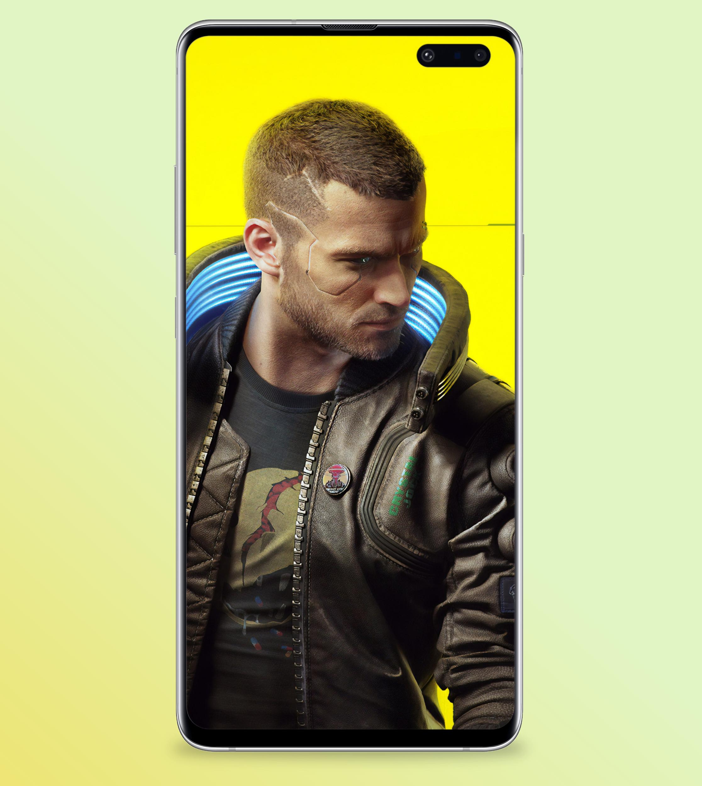 images Cyberpunk 2077 Wallpaper Yellow Phone cyberpunk 2077 hd wallpaper for android