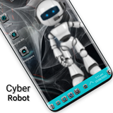 Cyber Robot Theme For S23 icon