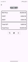 GST Calculator ảnh chụp màn hình 1