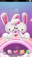 1 Schermata Love Rabbit Theme - Kawaii Cut