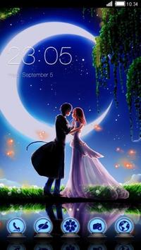 Romantic theme:  Moonlight Night Romance HD thames 海报