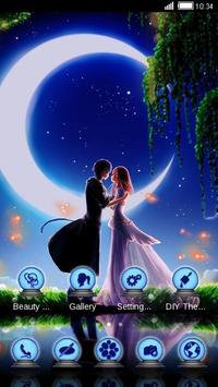 Romantic theme:  Moonlight Night Romance HD thames 截图 3