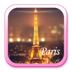 Eiffel Tower theme: Love Paris Icon