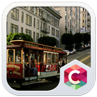 Street Car City Theme HD آئیکن