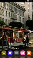 Street Car City Theme HD پوسٹر